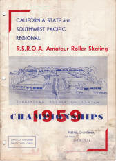 1959 Southwest Pacific Regional Championship Program