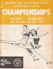 1962 South West Pacific Regional Championship Program