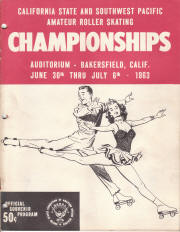 1963 South West Pacific Regional Championship Program