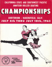 1965 South West Pacific Regional Championship Program