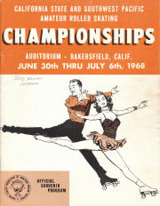 1968 South West Pacific Regional Championship Program