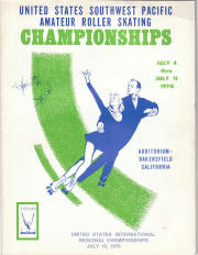 1970 South West Pacific Regional Championship Program