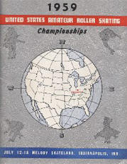 1959 USARSA Roller Skating Championship Program 