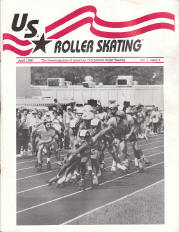 US Roller Skating Magazine - April 1990