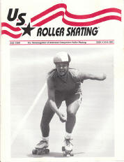 US Roller Skating Magazine - July 1990