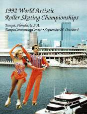 1992 World Championship Roller Skating Program