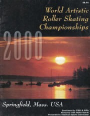 2000 World Artistic Roller Skating Championship Program