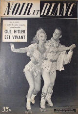 1951 foreign magazine cover featuring Gloria Nord and William North