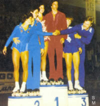 Tina Kneisley, Paul Price, Robbie Coleman, Pat Jones - Summer Sports Games 1979 - Skate Magazine - Summer, 1979